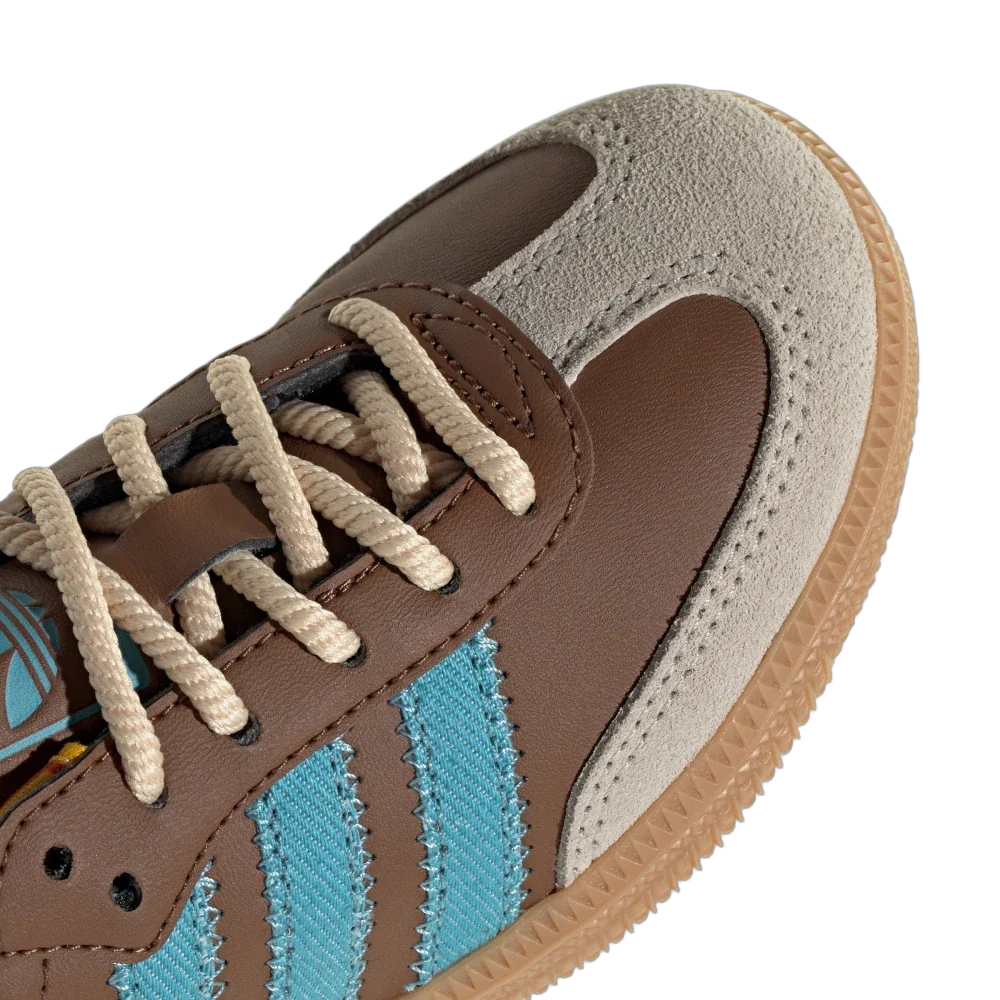 Adidas Samba OG Toy Story Woody (PS), Preloved Brown/Preloved Blue/Aluminum (JI3099)