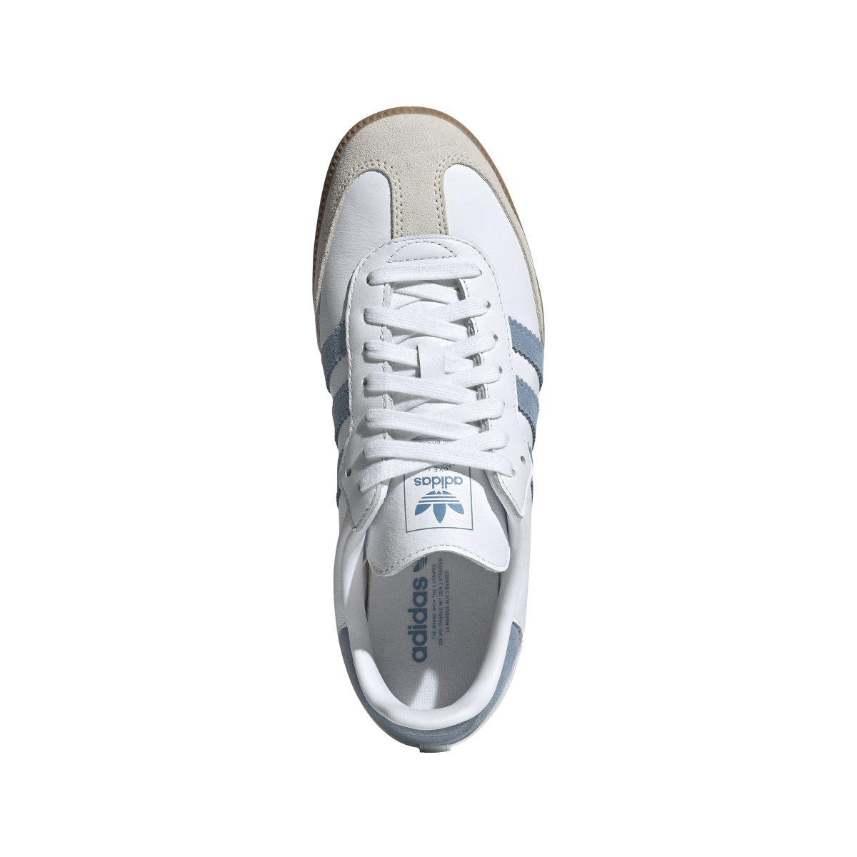 Adidas Samba OG White Alumina Ash Blue