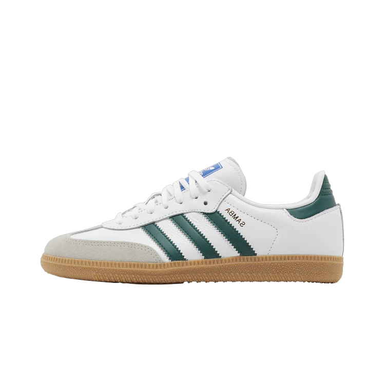Adidas Samba OG White Collegiate Green Gum, Cloud White/Collegiate Green/Gum (IE1331)