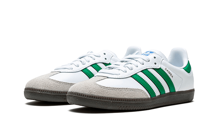 Adidas Samba OG Footwear White Green, Footwear White/Green/Supplier Color (IG1024)