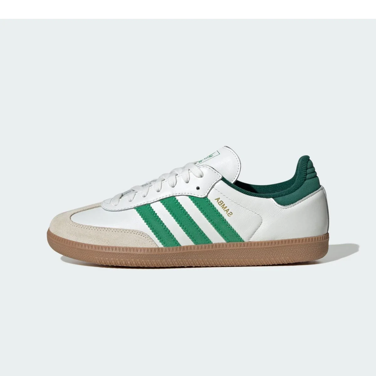 Adidas Samba OG White Green Collegiate Green