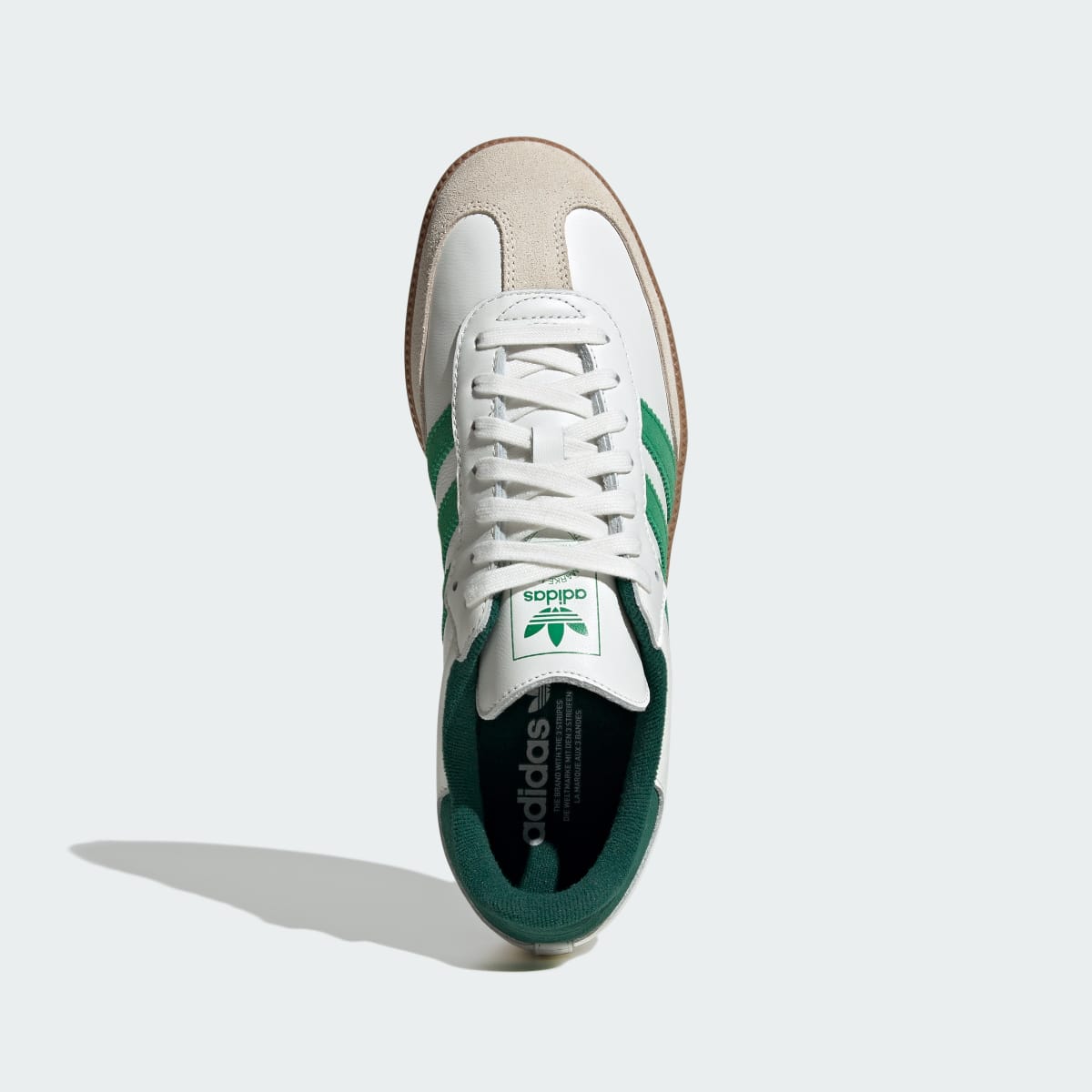 Adidas Samba OG White Green Collegiate Green