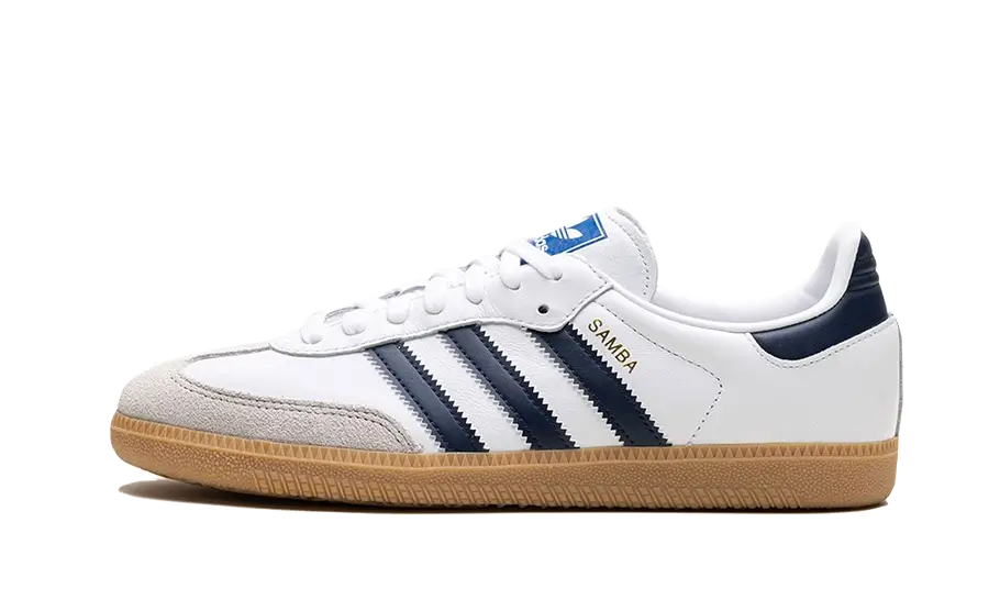 Adidas Samba OG White Night Indigo Gum, Cloud White/Night Indigo/Gum (IF3814)