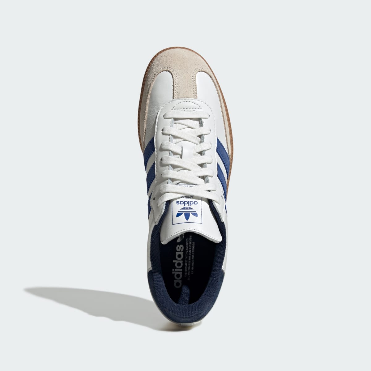Adidas Samba OG White Royal Blue Night Indigo