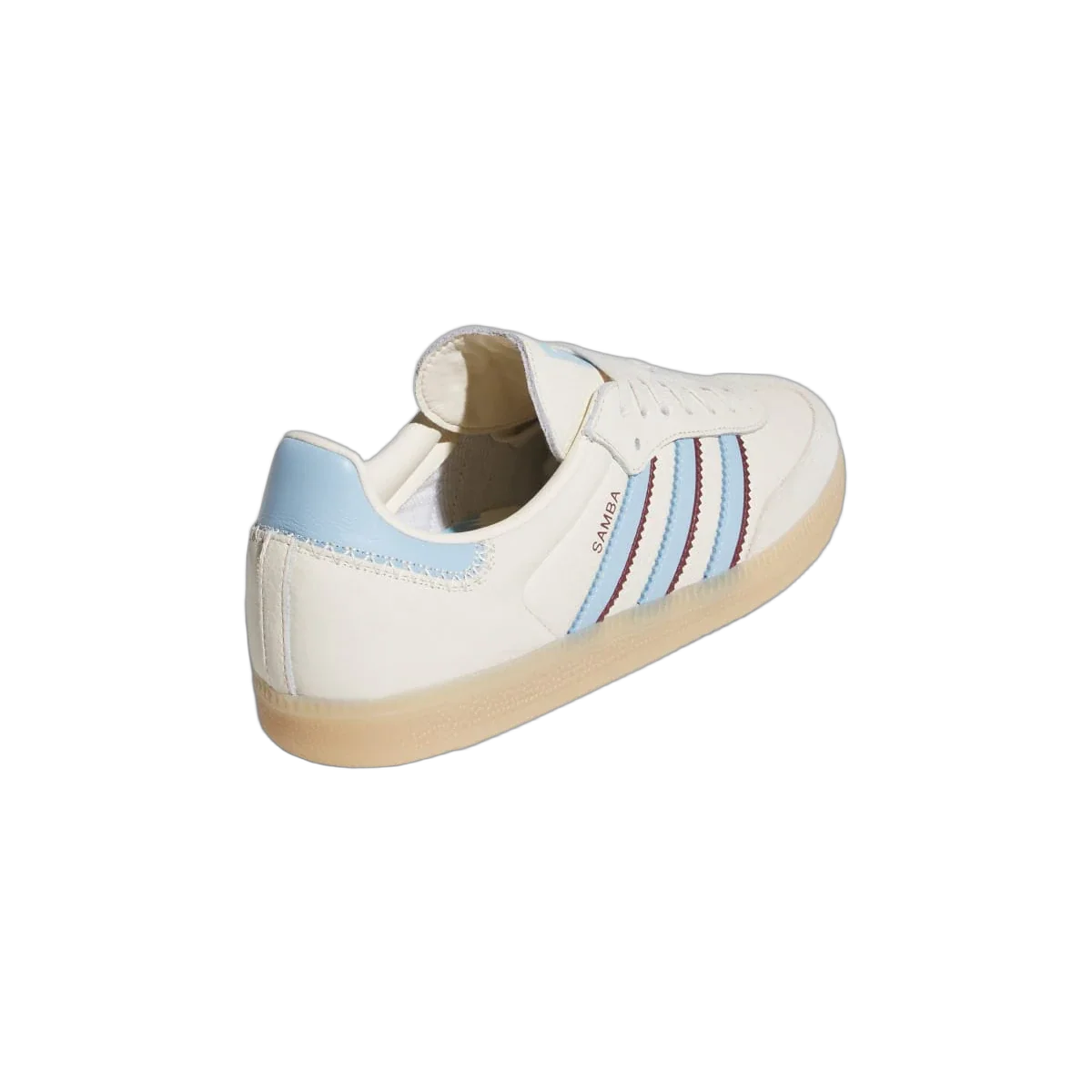 Adidas Samba OG Wonder White Clear Sky Shadow Red