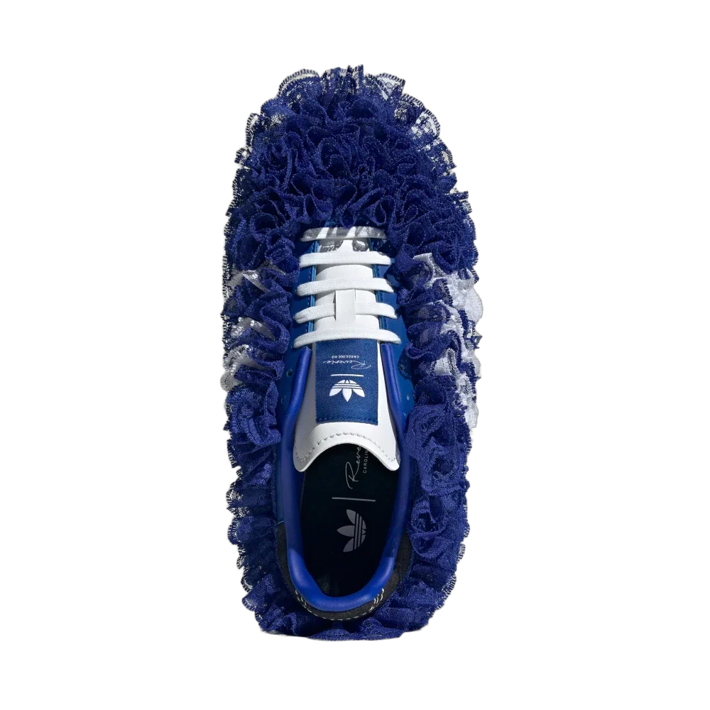 Adidas Samba Reverie by Caroline Hú CLOT Blue Lace Upper, Blue/White/Gum (JS2777)