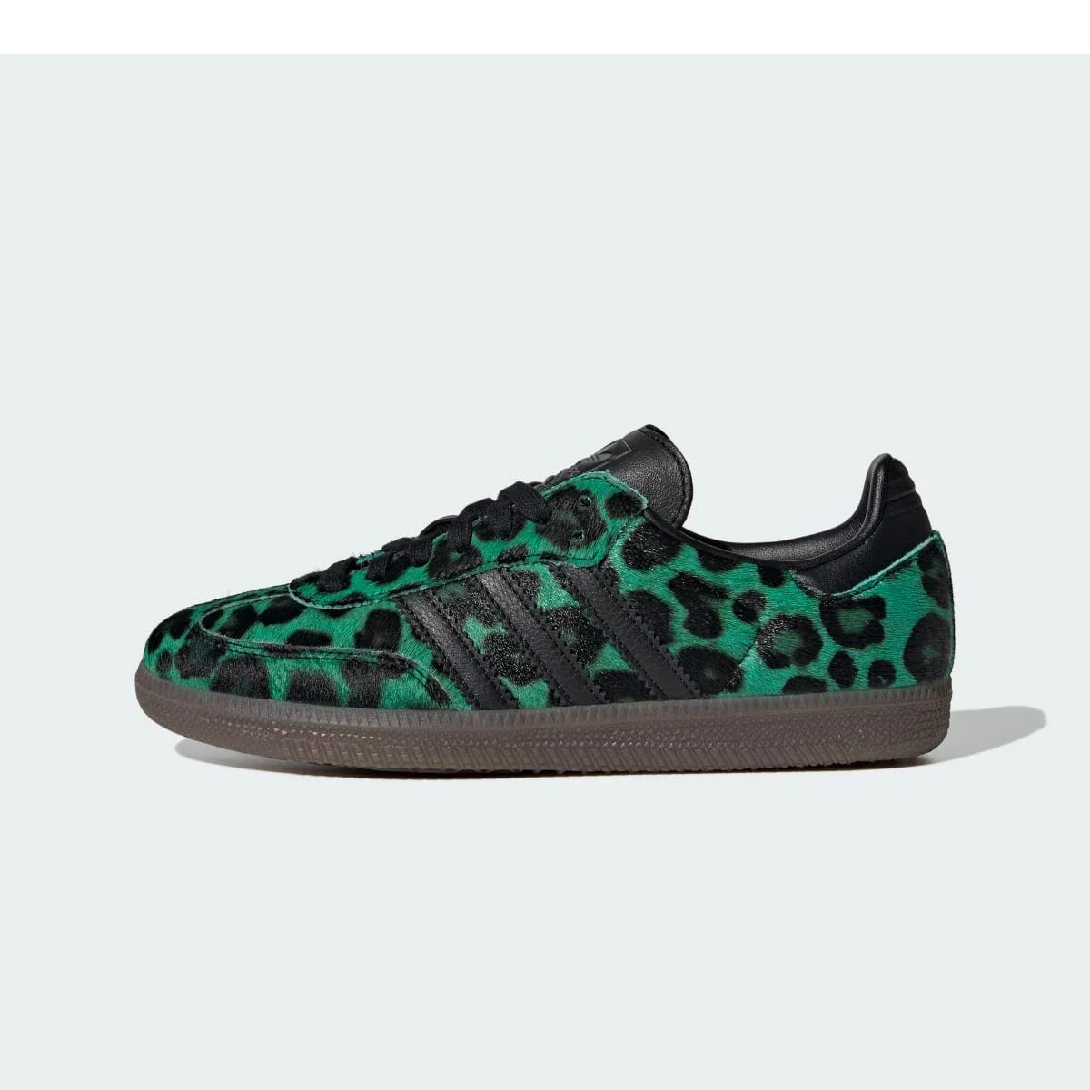 Adidas Samba Semi Screaming Green Core Black Gold Metallic