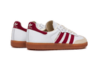 Adidas Samba Sporty & Rich White Collegiate Burgundy, Cloud White/Collegiate Burgundy/Cream White (IF5660)