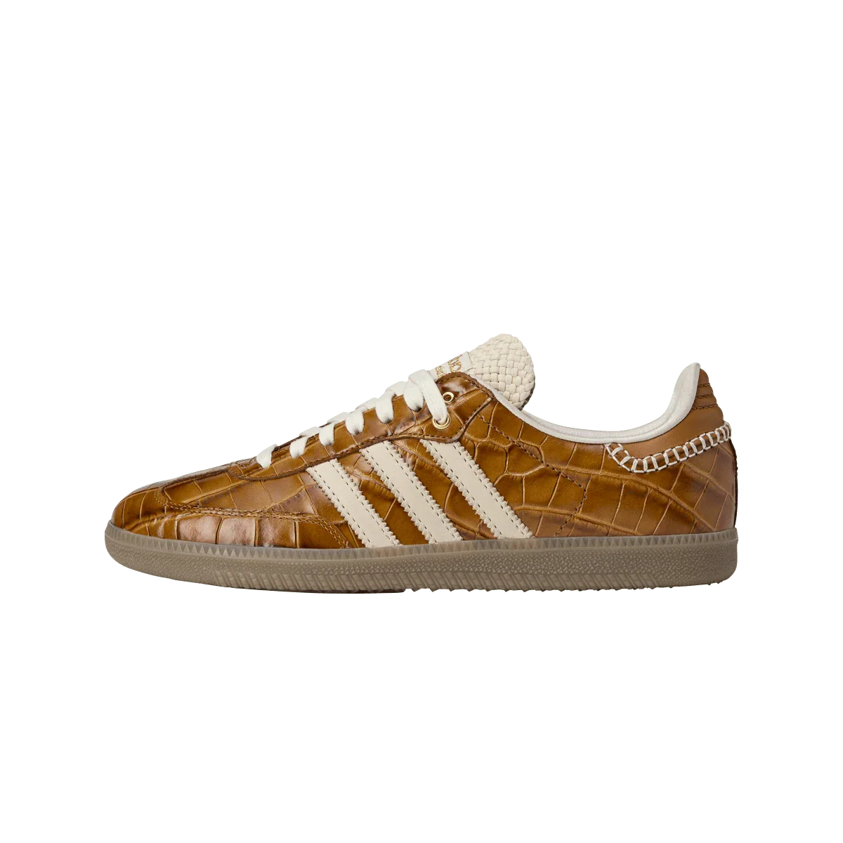Adidas Samba Wales Bonner Brown Croc, Supplier Color/Wonder White/Night Brown (JH9826)