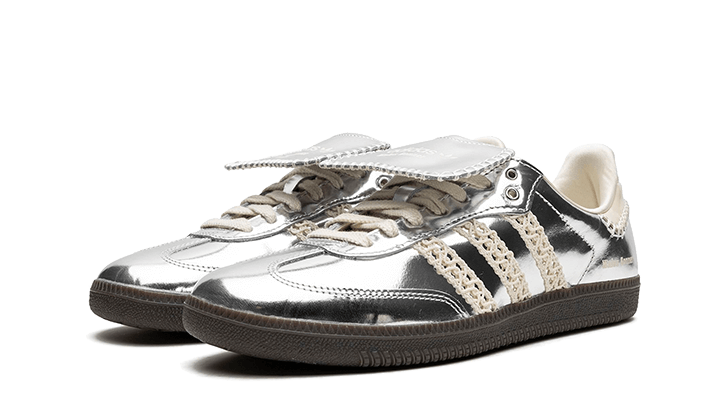 Adidas Samba Wales Bonner Silver, Silver Metallic/Cream White/Grey One (IG8181)