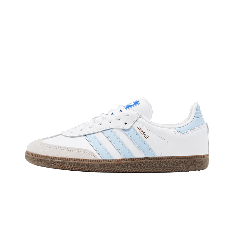 Adidas Samba White Clear Sky, Footwear White/Clear Sky/Blue (JI2009)