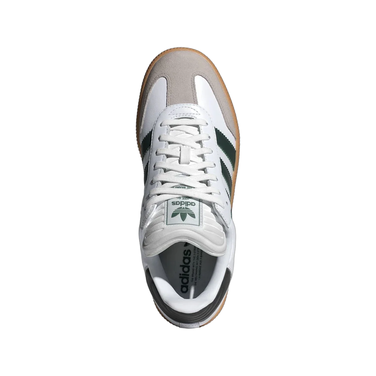 Adidas Samba XLG Cloud White Collegiate Green