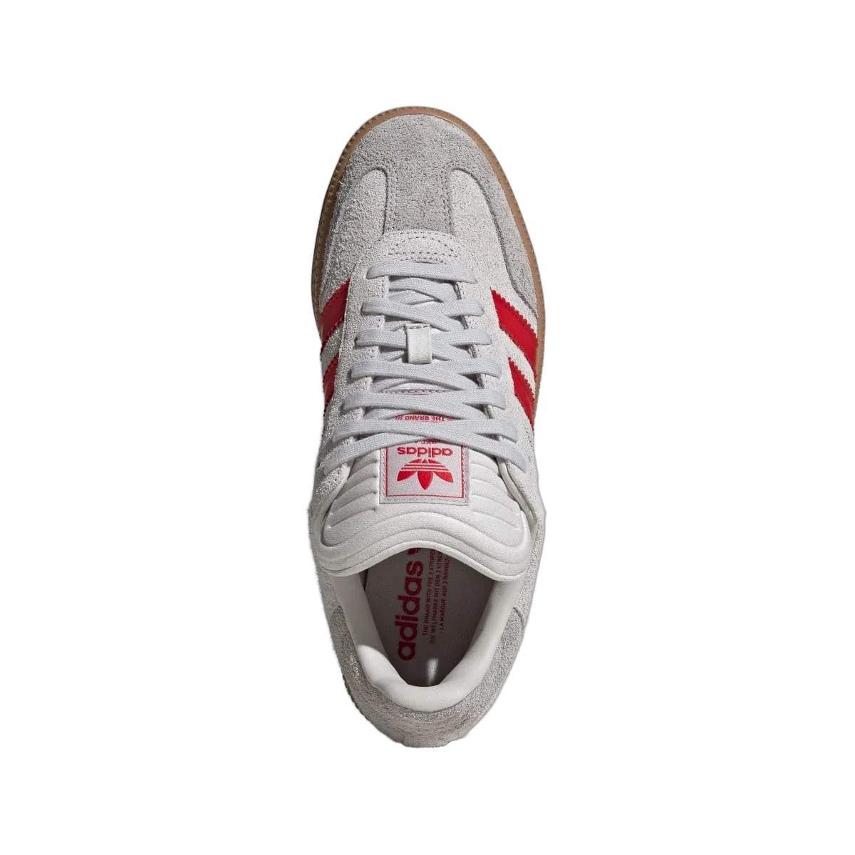 Adidas Samba XLG Grey One Better Scarlet Gum