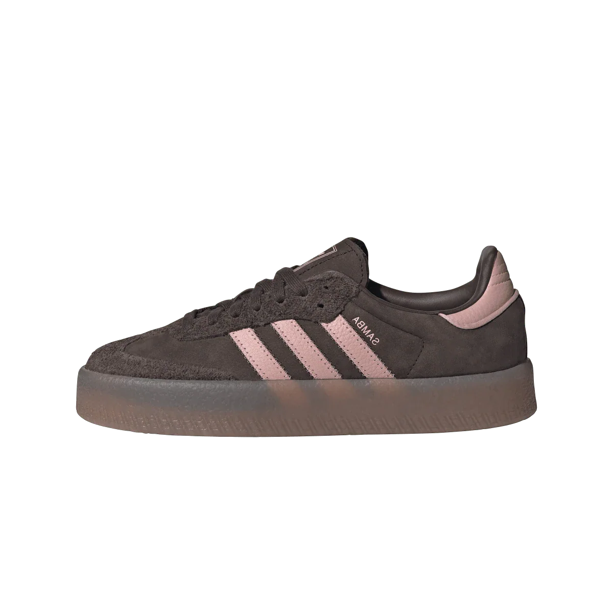 Adidas Sambae Dark Brown Wonder Mauve, Dark Brown/Wonder Mauve/Gum (JI2744)