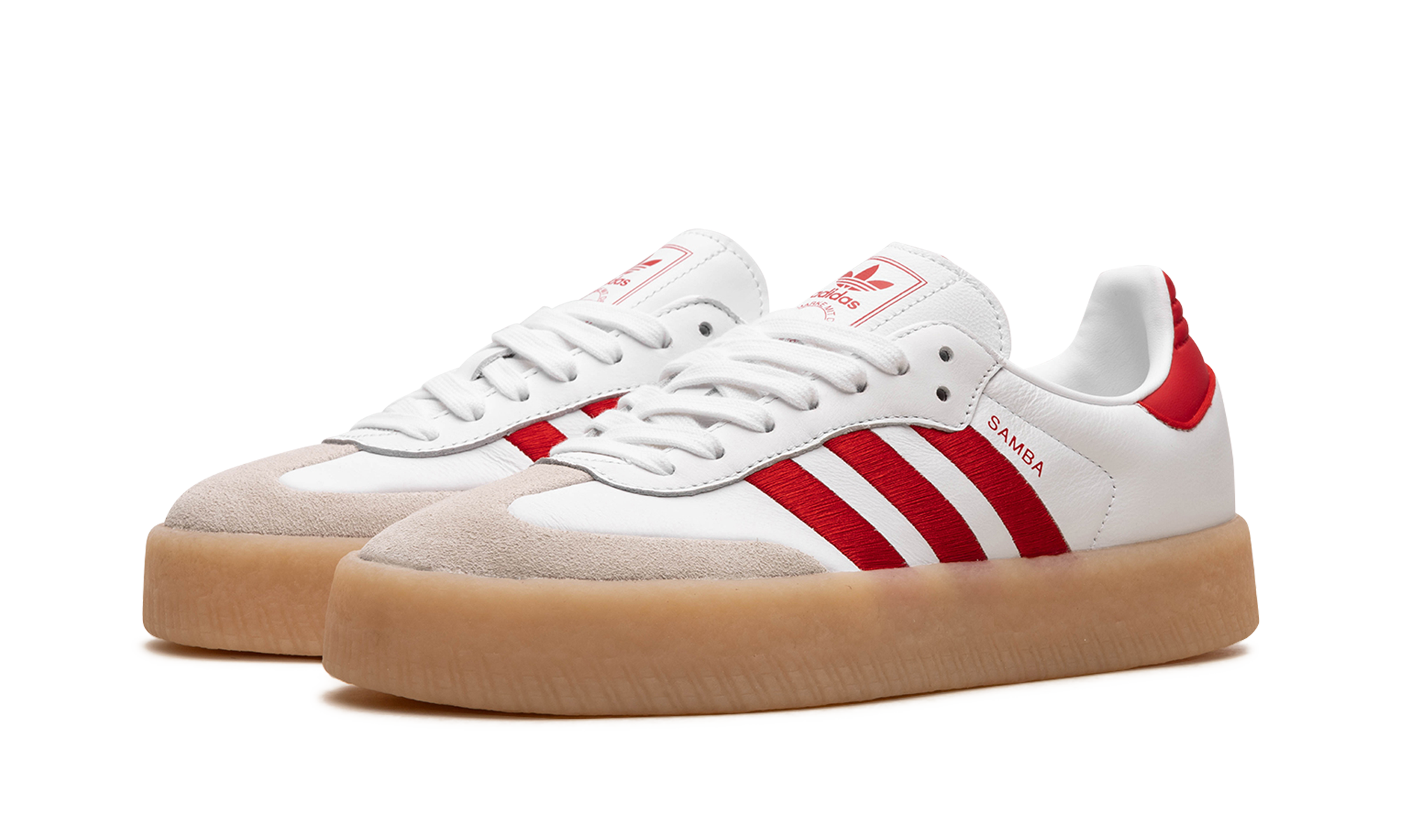 Adidas Sambae White Better Scarlet Gum