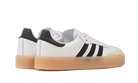 Adidas Sambae White Black Gum, Cloud White/Cloud White/Core Black (IG5744)