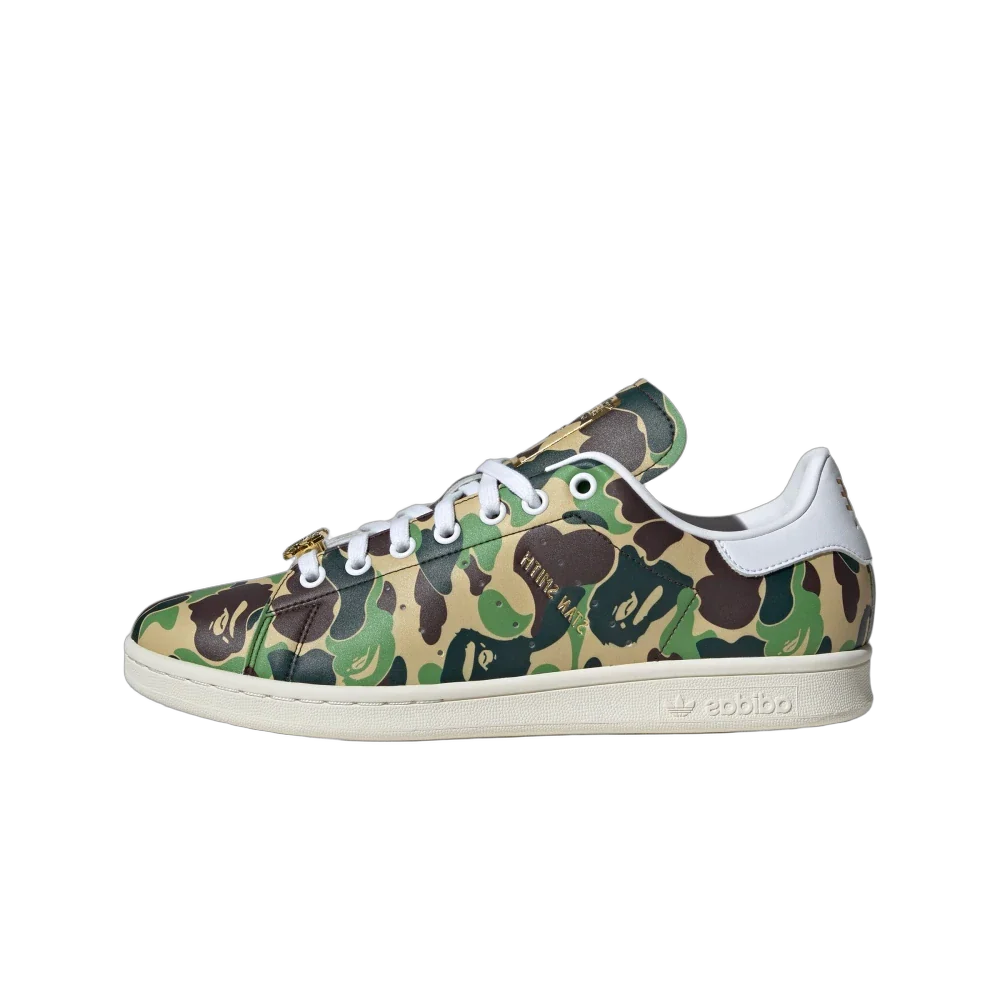 Adidas Stan Smith Bape ABC Camo, Cloud White/Cloud White/Off White (IG8949)