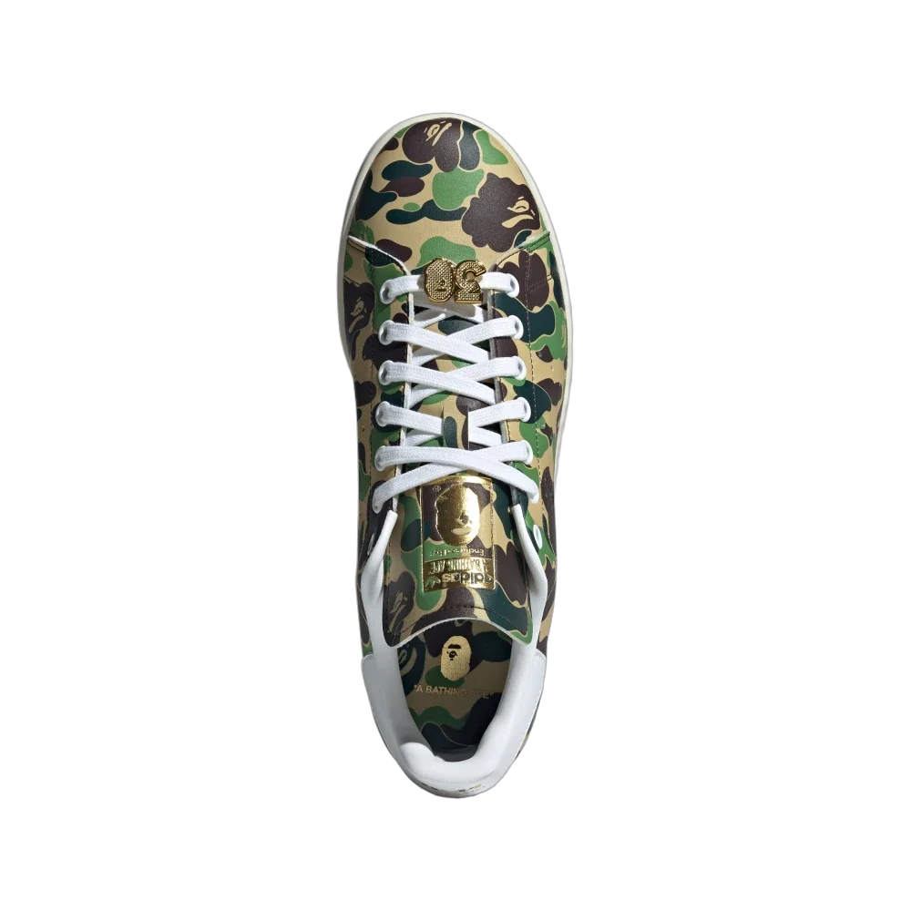 Adidas Stan Smith Bape ABC Camo, Cloud White/Cloud White/Off White (IG8949)