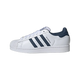 Adidas Superstar 2 Cloud White Crew Navy Gold Metallic
