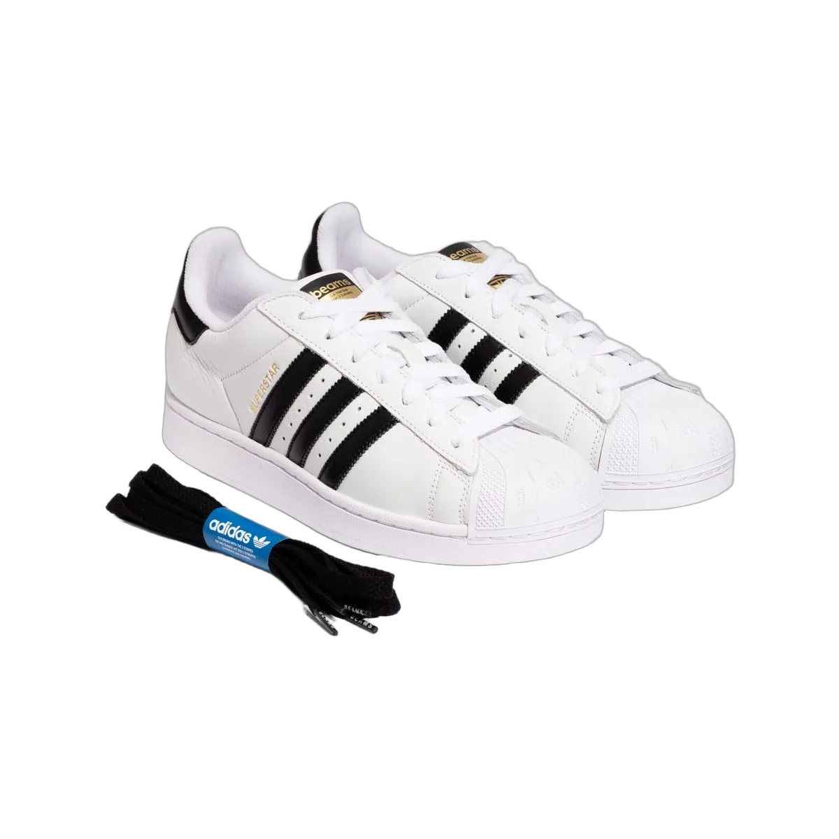 Adidas Superstar Beams White Black