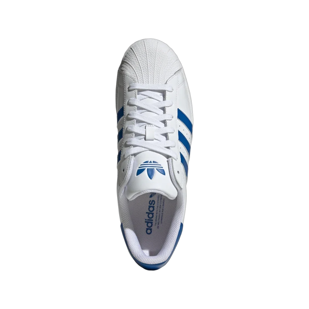 Adidas Superstar Cloud White Blue, Cloud White/Blue/Cloud White (IG9368)