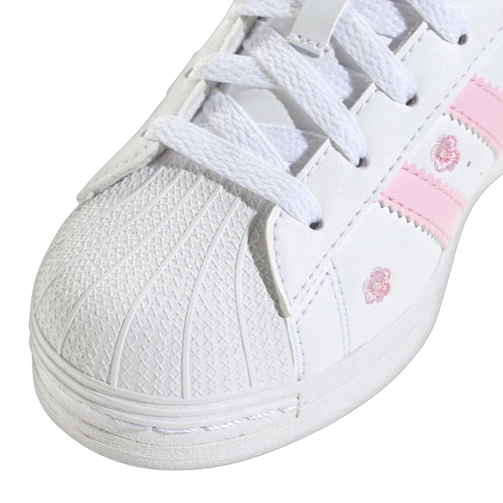 Adidas Superstar Cloud White Clear Pink, Cloud White/Clear Pink/Cloud White (IG7015)