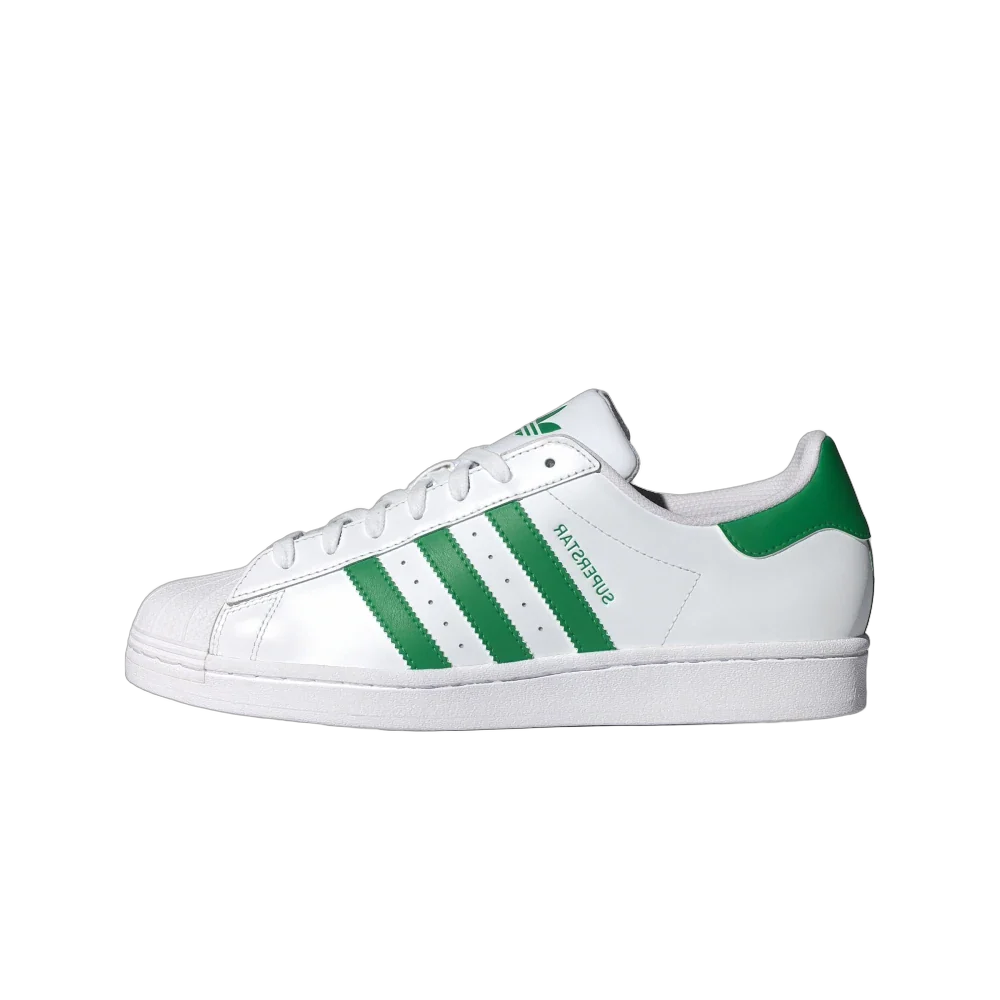 Adidas Superstar Cloud White Green, Cloud White/Green/Cloud White (IE9047)