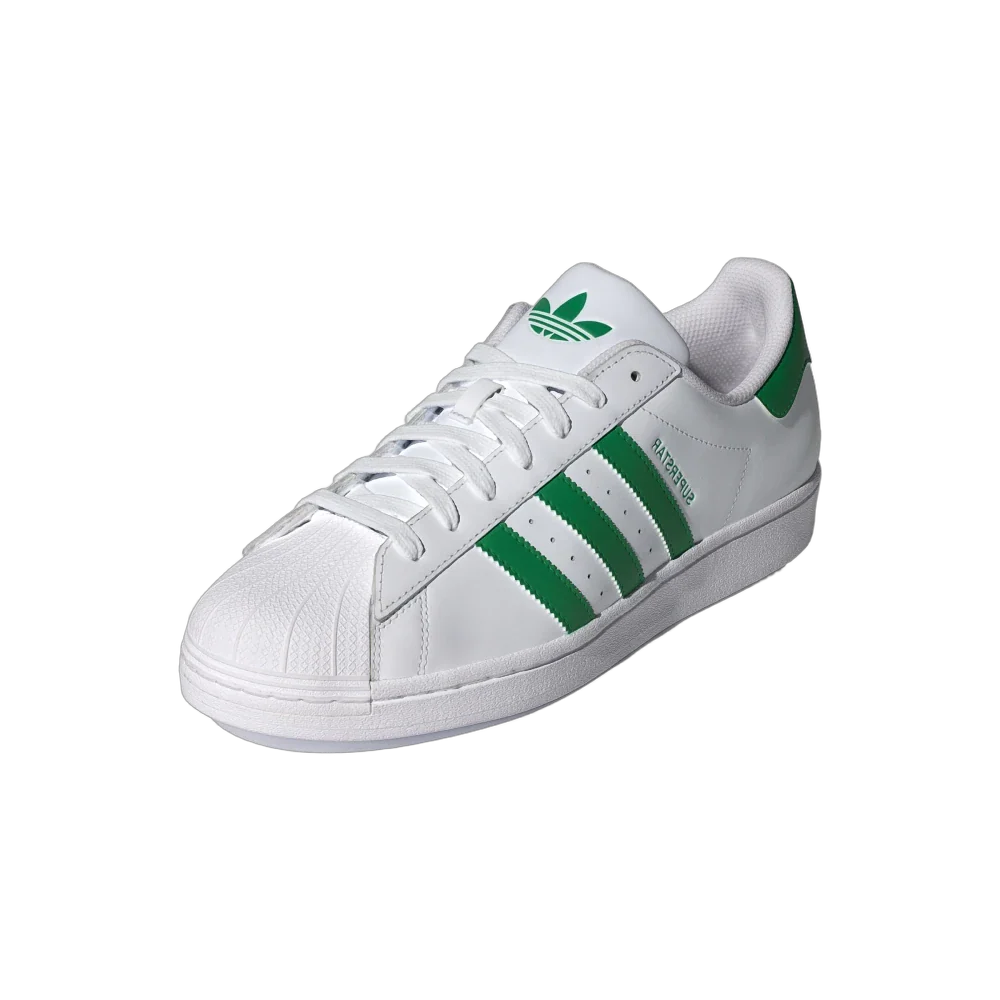 Adidas Superstar Cloud White Green, Cloud White/Green/Cloud White (IE9047)