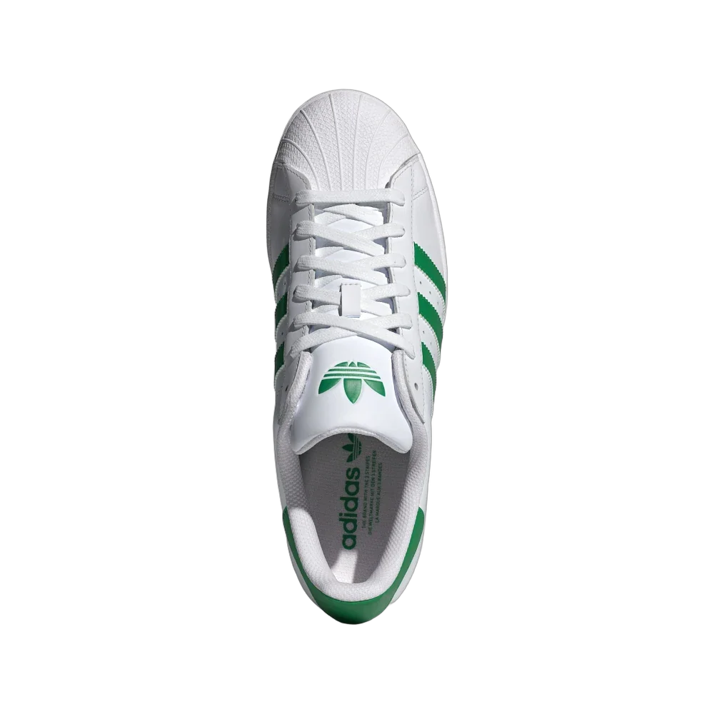 Adidas Superstar Cloud White Green, Cloud White/Green/Cloud White (IE9047)