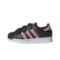 Adidas Superstar Comfort Closure Core Black Gold Metallic (PS)