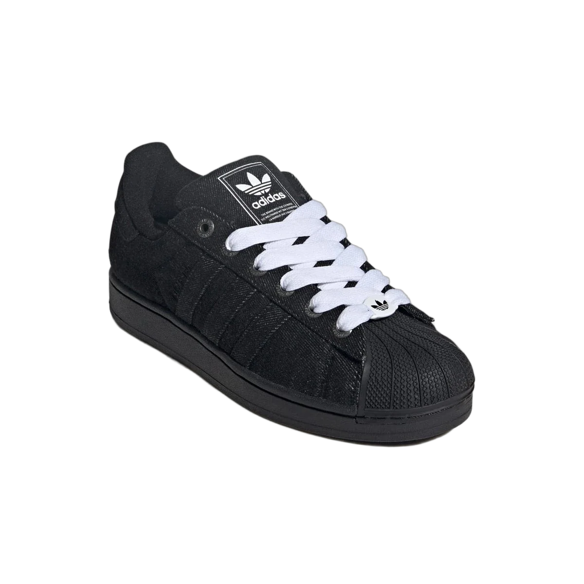 Adidas Superstar II Black Denim