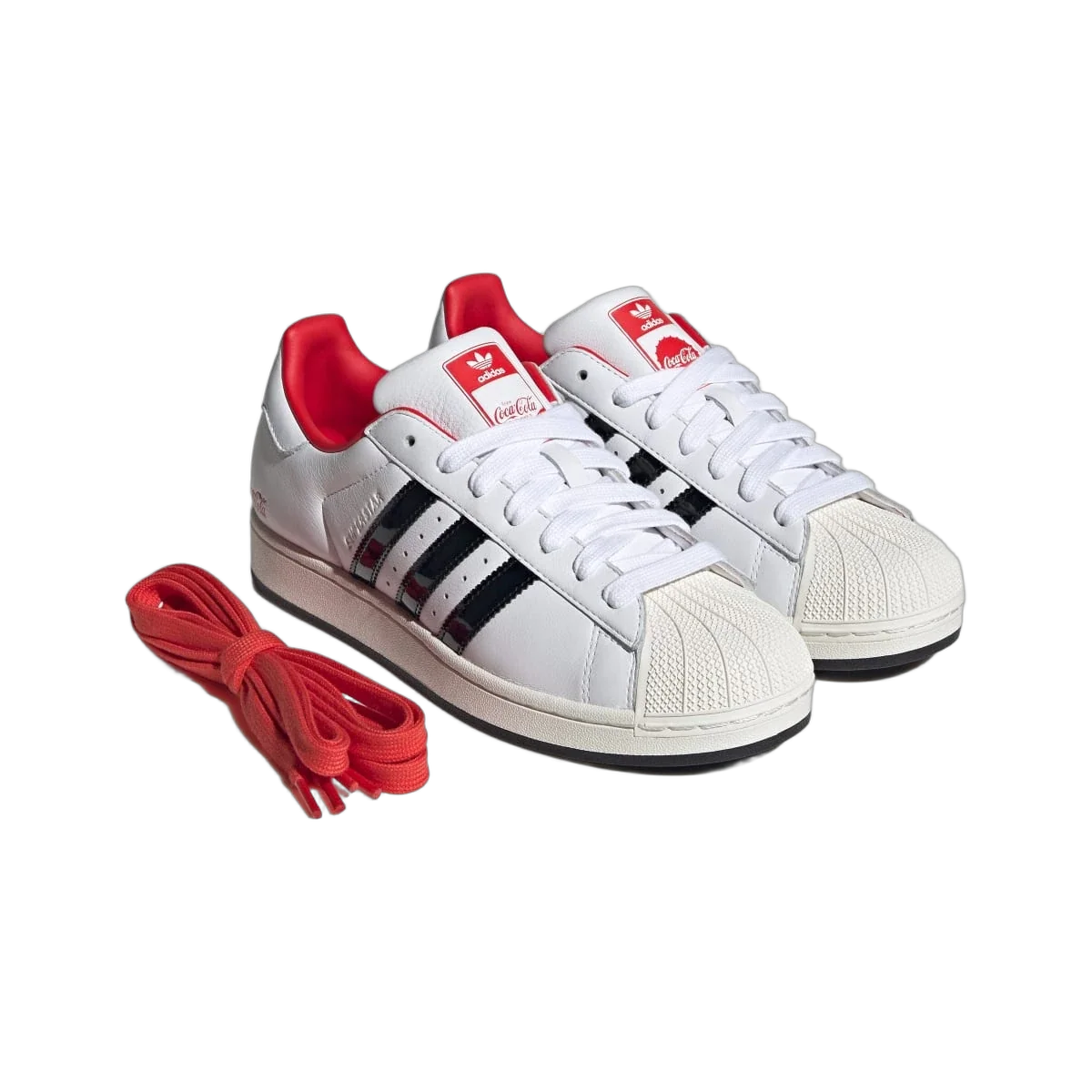Adidas Superstar II Coca-Cola White Black