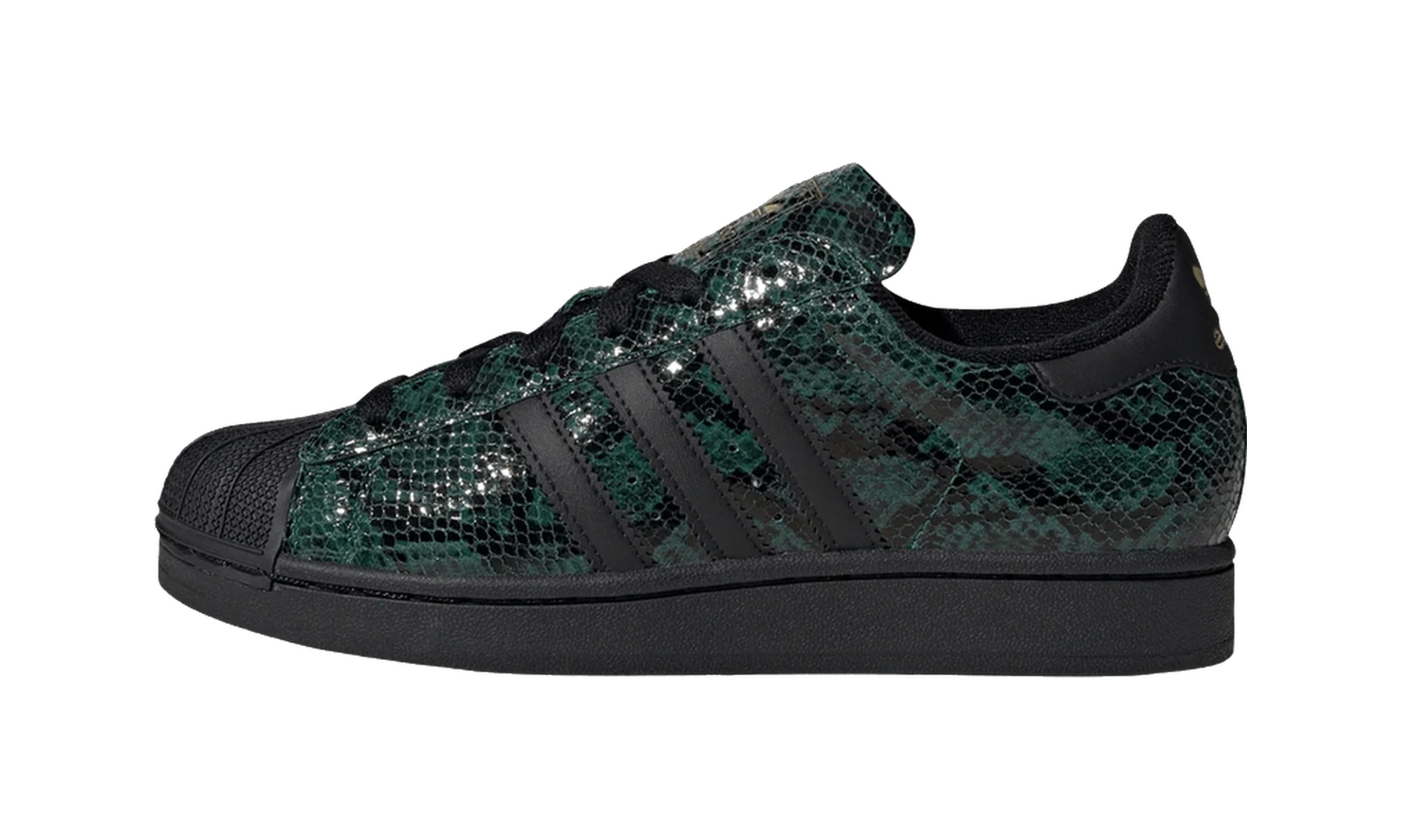 Adidas Superstar II Collegiate Green Snakeskin
