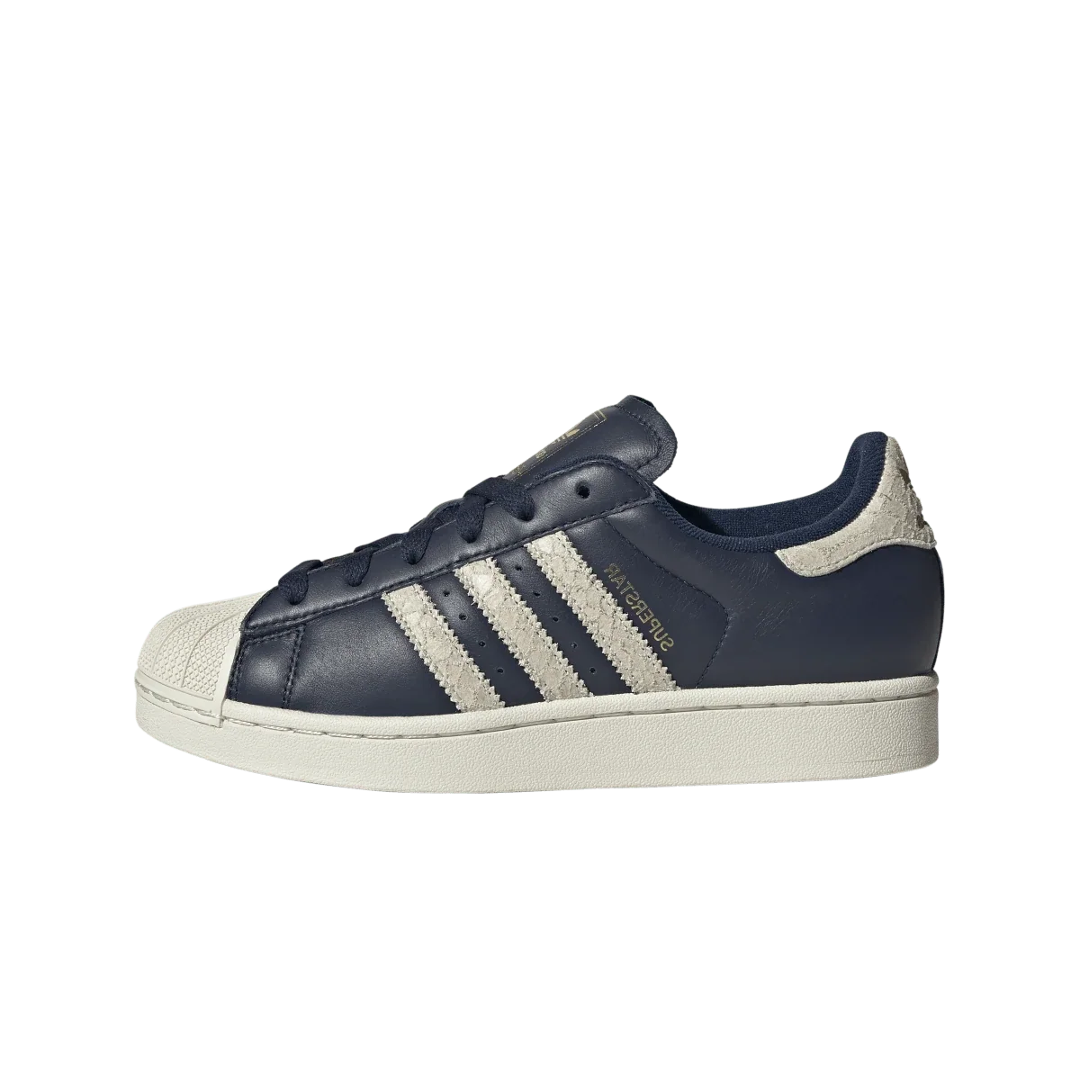 Adidas Superstar II Night Indigo Off White Snakeskin