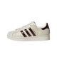 Adidas Superstar II Off White Maroon Gold Metallic