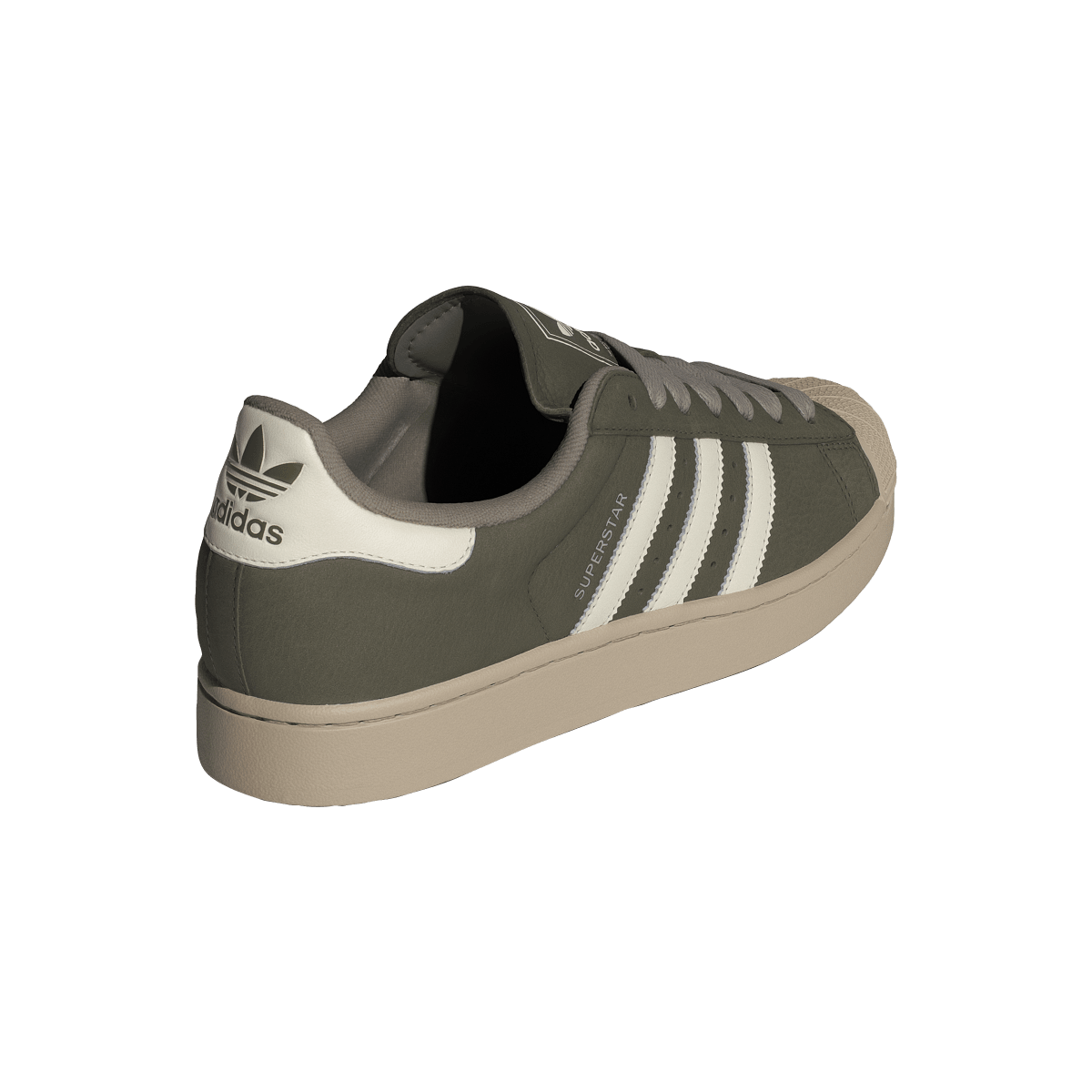 Adidas Superstar II Olive Strata Stone Khaki