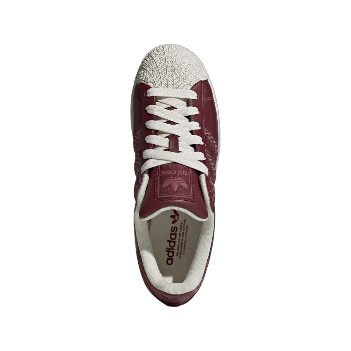 Adidas Superstar II Shadow Red Off White