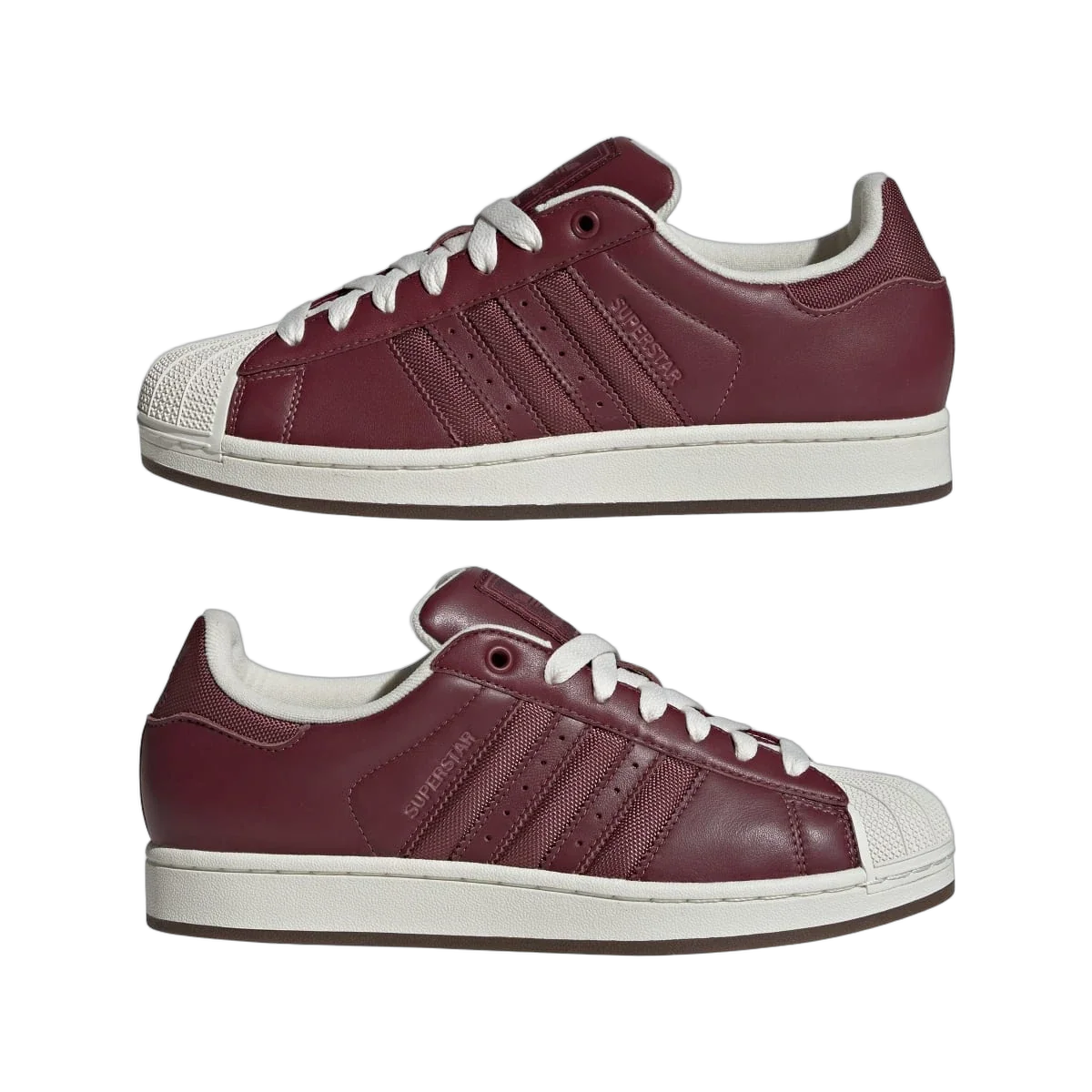 Adidas Superstar II Shadow Red Off White