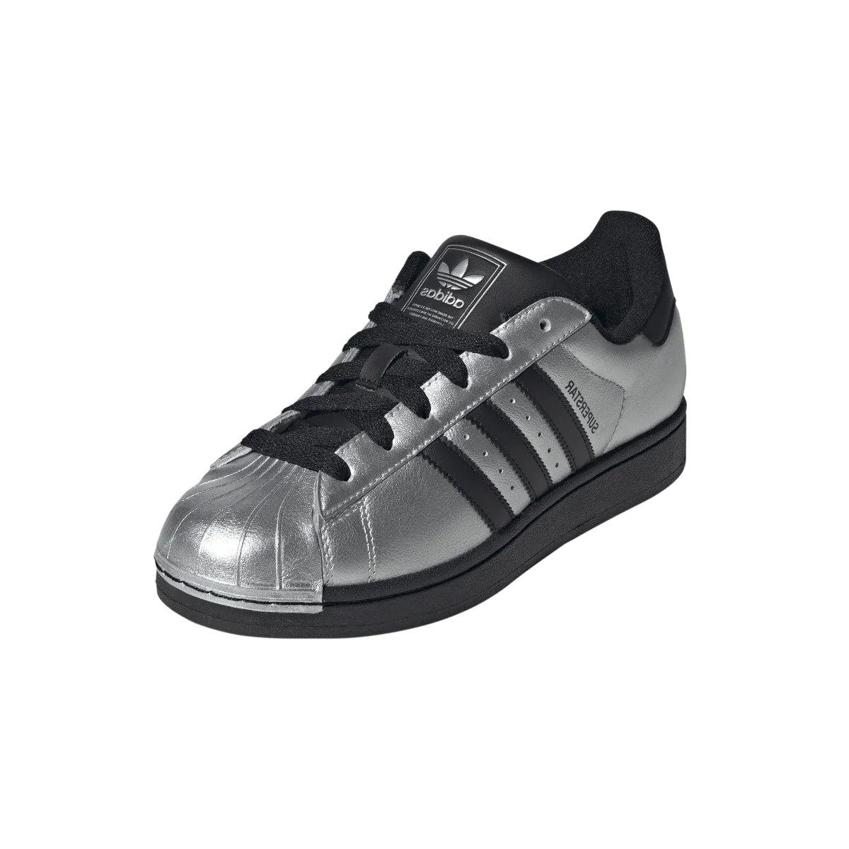 Adidas Superstar II Silver Metallic Black