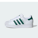 Adidas Superstar II White Collegiate Green