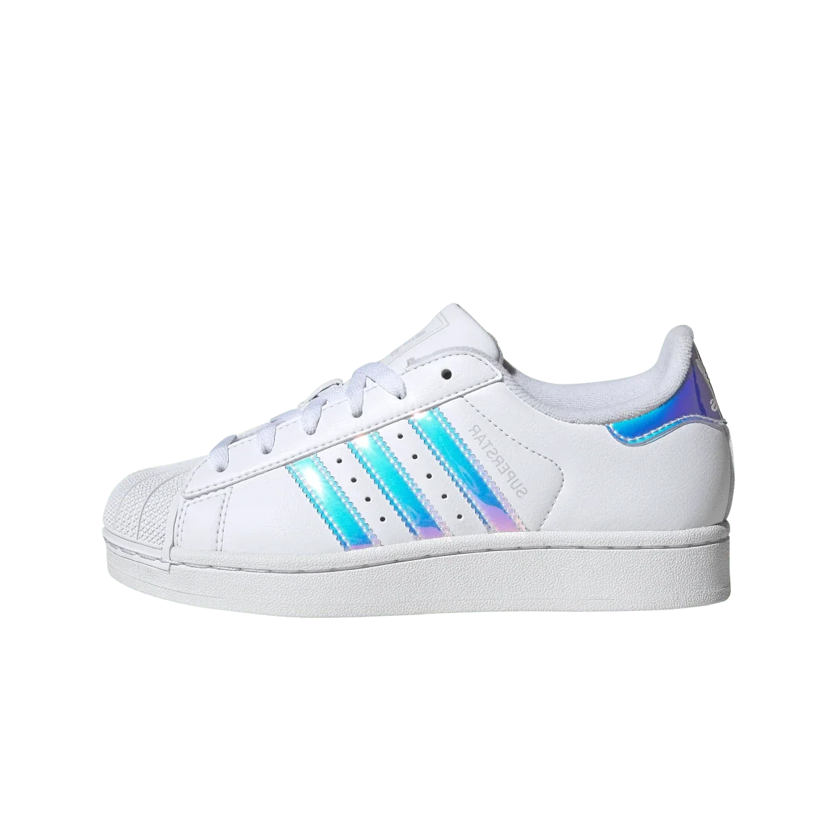 Adidas Superstar II White Iridescent Stripes