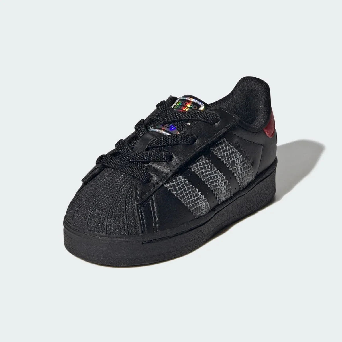 Adidas Superstar LED Lights Comfort Closure Core Black Red (TD)