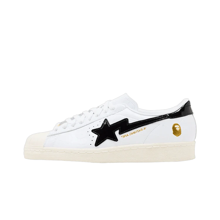 Adidas Superstar Vintage Bape White Black, White/Black (JR2701)