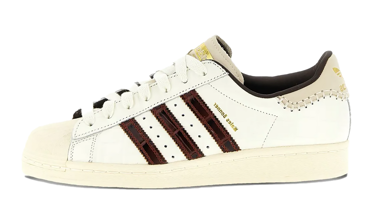 Adidas Superstar Wales Bonner White Brown Croc