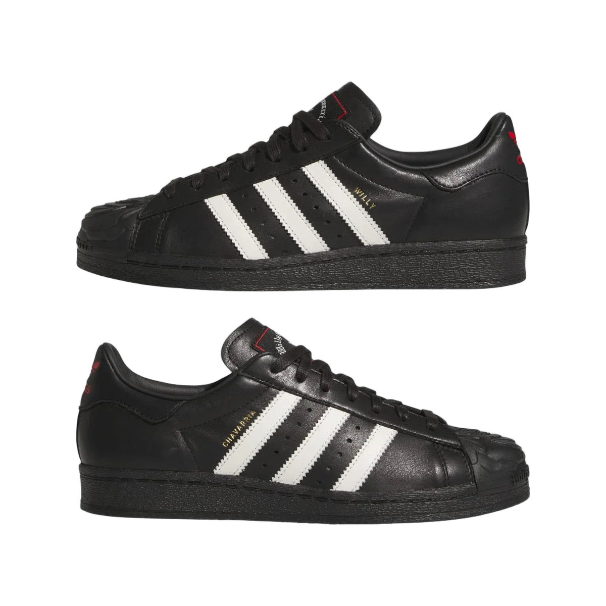 Adidas Superstar Willy Chavarria Rose Black White Red