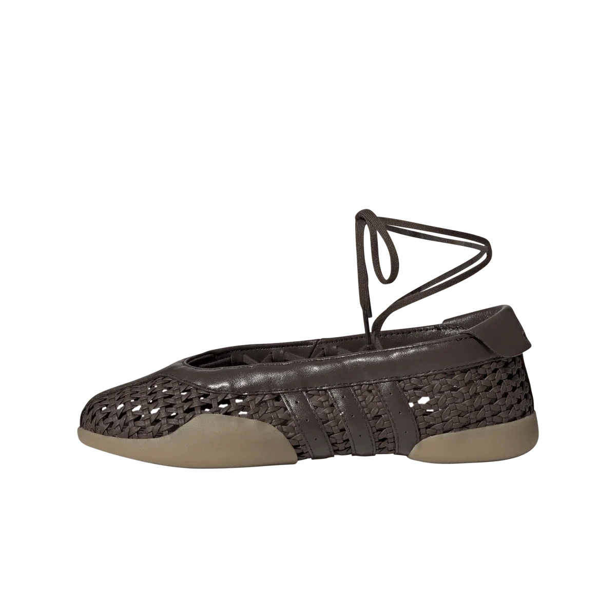 Adidas Taekwondo Mei Ballet Basketweave Brown Gum
