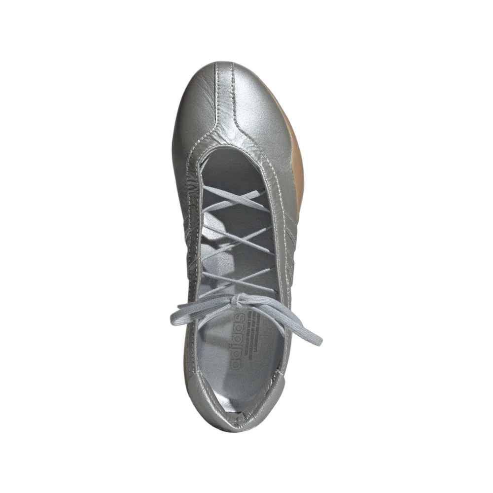 Adidas Taekwondo Mei Ballet Silver Metallic Gum, Silver Metallic/Silver Metallic/Gum (JR7032)