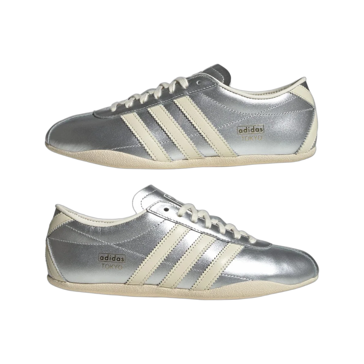 Adidas Tokyo Silver Metallic Cream White