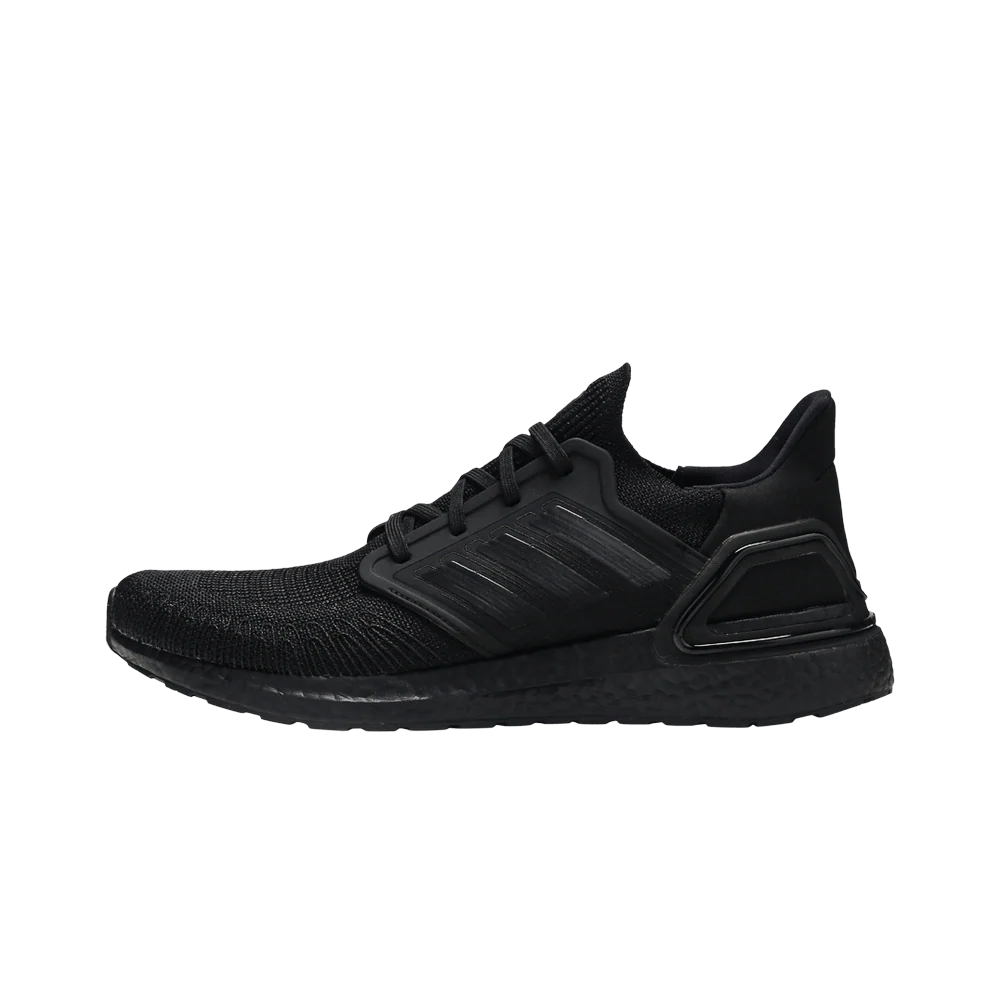 Adidas Ultra Boost 20 Triple Black, Core Black/Grey Four/Solar Red (EG0691)