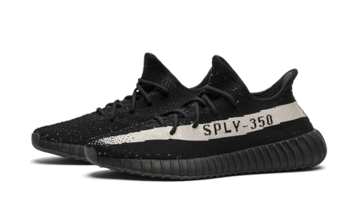 Adidas Yeezy Boost 350 V2 Core Black White, Core Black/Core White/Core Black (BY1604)